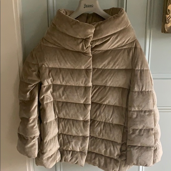 herno velvet puffer